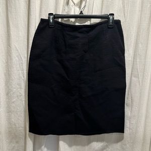 Wool pencils skirt